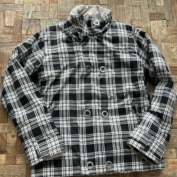 Helix Women’s Snowboard Plaid Jacket Small - Picture 2 of 16